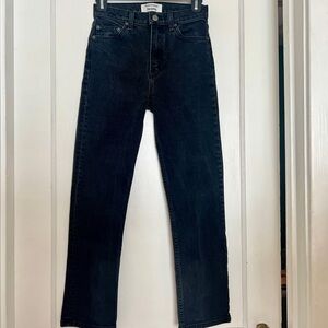 Reformation Liza high rise Women's Straight Leg Jeans in Black